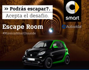 Smart-AutoVidal e Innside Palma Bosque te invitan a un Escape Room a cuatro ruedas